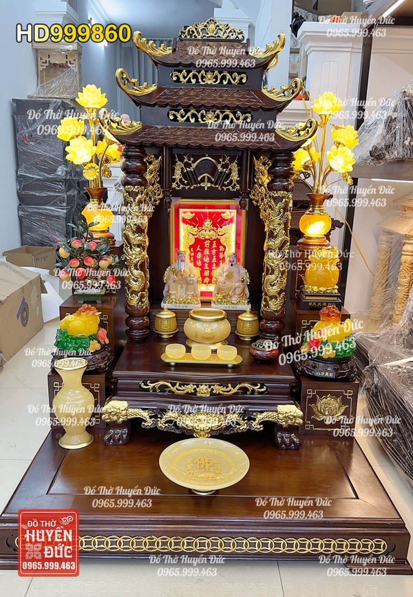 Bàn Thờ Thần Tài Combo HD999860