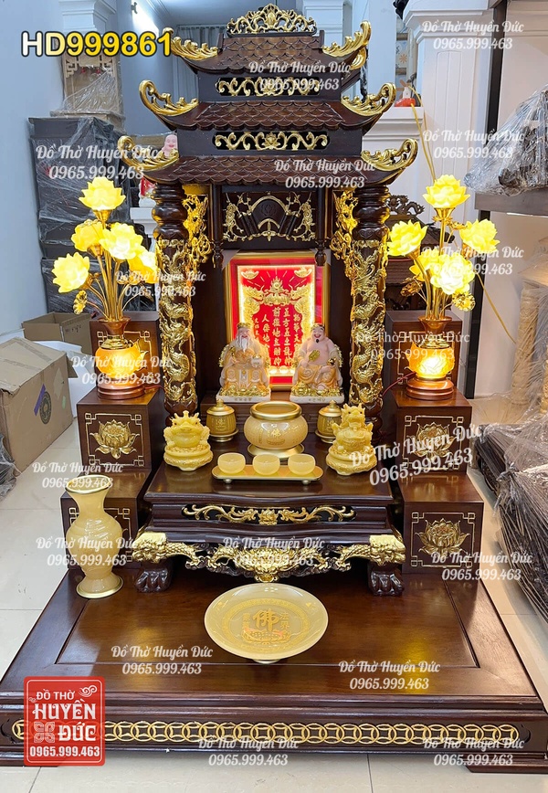 Bàn Thờ Thần Tài Combo HD999861