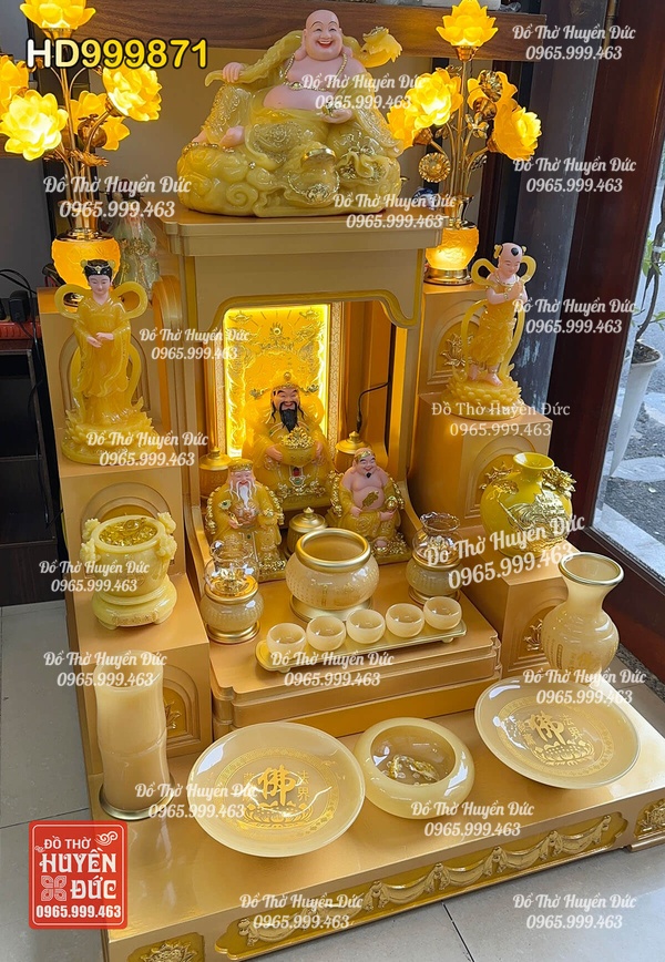 Bàn Thờ Thần Tài Combo HD999871