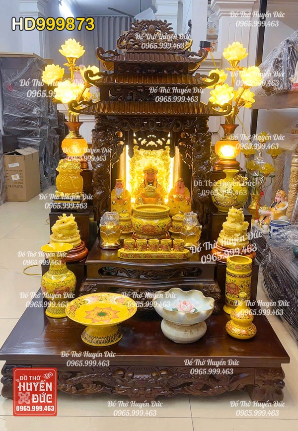 Bàn Thờ Thần Tài Combo HD999873