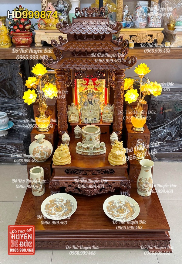 Bàn Thờ Thần Tài Combo HD999874