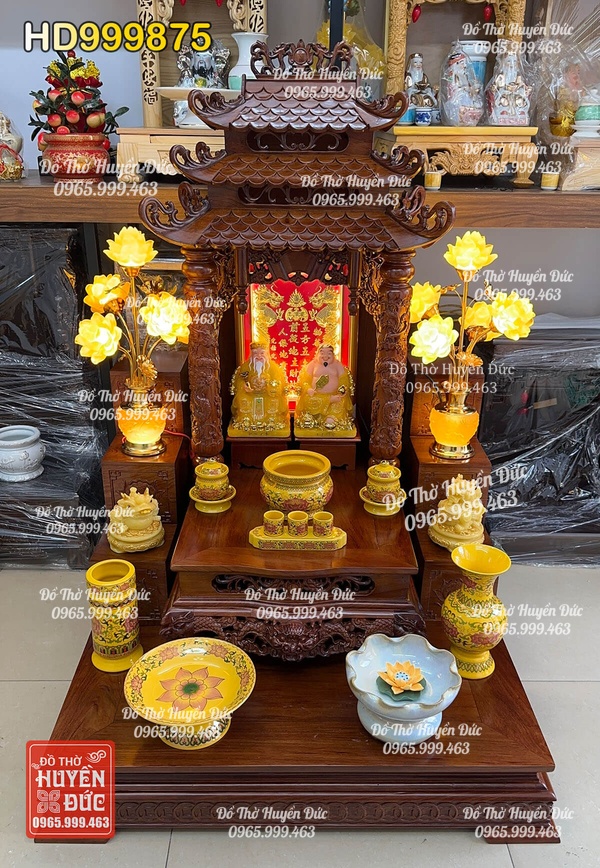 Bàn Thờ Thần Tài Combo HD999875