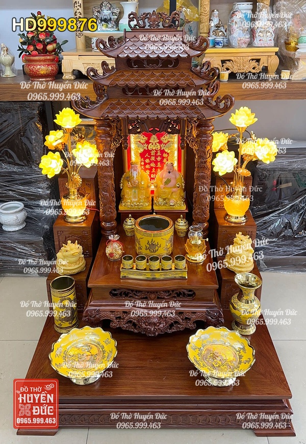 Bàn Thờ Thần Tài Combo HD999876