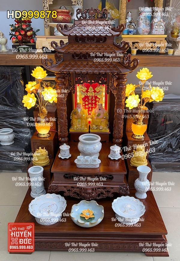 Bàn Thờ Thần Tài Combo HD999878