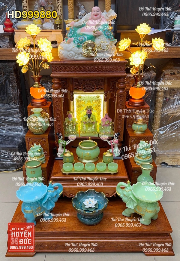 Bàn Thờ Thần Tài Combo HD999880