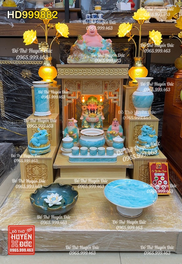 Bàn Thờ Thần Tài Combo HD999882