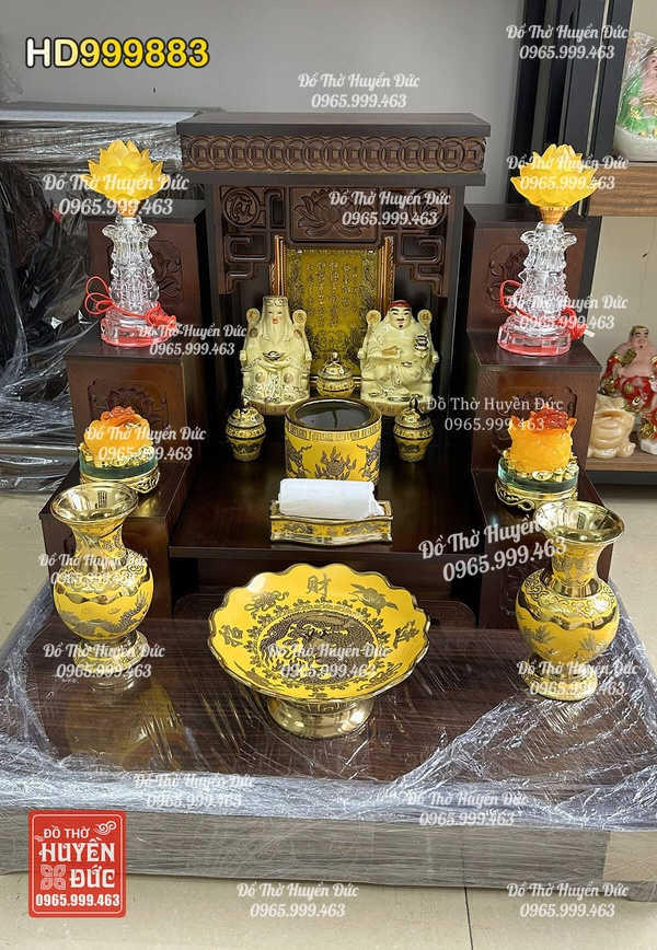 Bàn Thờ Thần Tài Combo HD999883