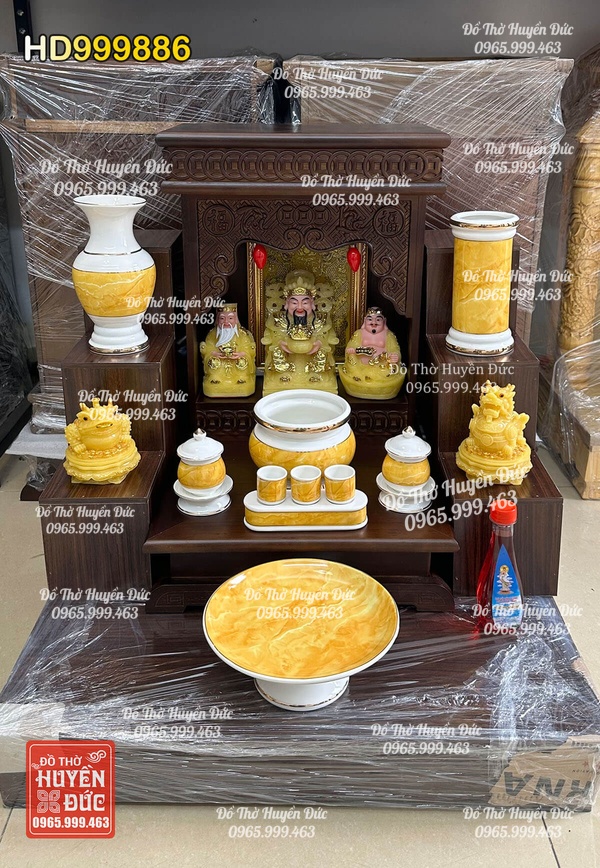 Bàn Thờ Thần Tài Combo HD999886